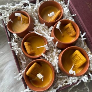 Chai kullad candle - pack of 6