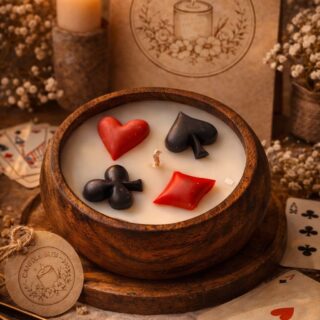 Diwali delight candle - perfect for card party