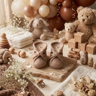 Baby shower bliss - booties