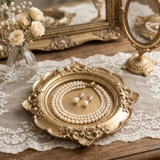 Victorial trinket tray - made in resin