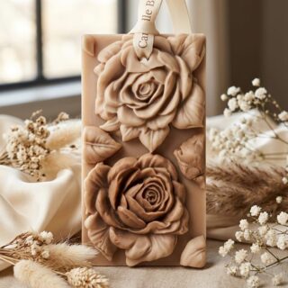 Rose wax sachet mold