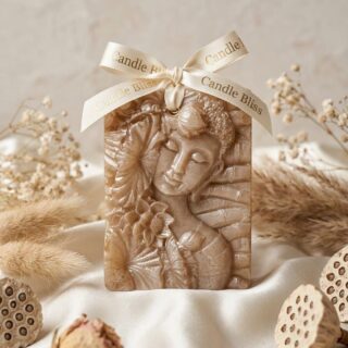 Serene Buddha wax sachet mold