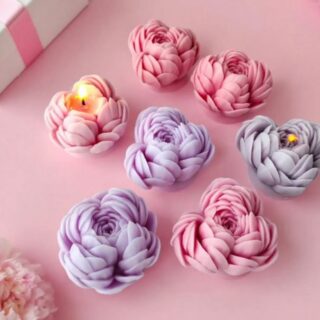 Stunning layered flower mold