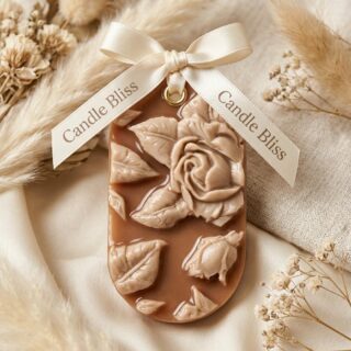 Rose oval wax sachet mold