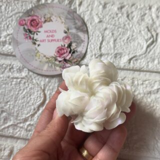 Layered petal flower mold