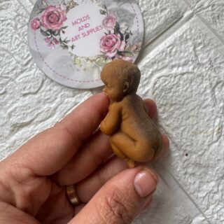 Sleeping baby mold - (naked)