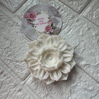 lotus flower mold large design 2