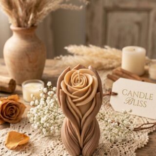 Rose diva - candle