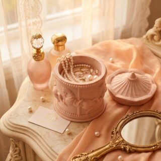 Carousel trinket jar