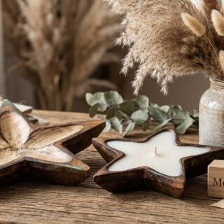 Star shaped bowl - pack of 5- 8 inch