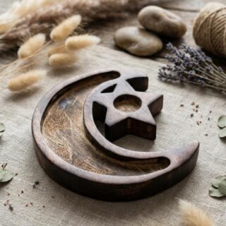 The eid special wooden bowl set - pack of 5