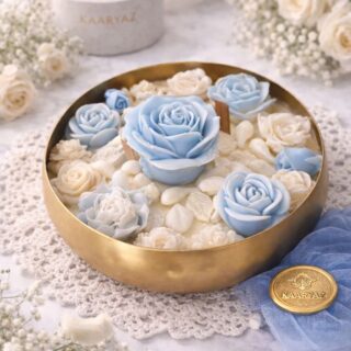 Hand help curve rose Mold