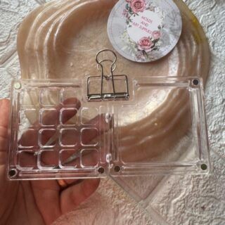 Acrylic travel magnetic paint holder