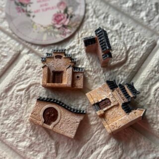 Whimsical house -  5 (2 cavity mold )