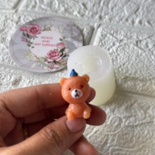 Cute teddy bear mold