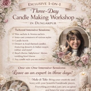 A One to one - 3 day candle INTENSIVE session at Dungarpur, Rajasthan