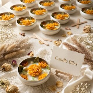 Diwali bulk order - pack of 10 - marigold edit in urli