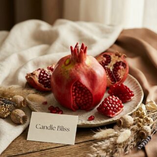 large Pomogranate candle mold