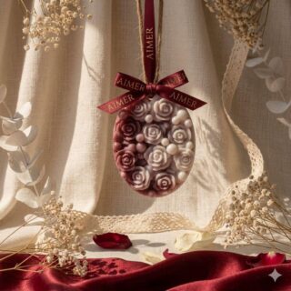 Divine rose wax sachet