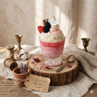 Smootie candle - strawberry