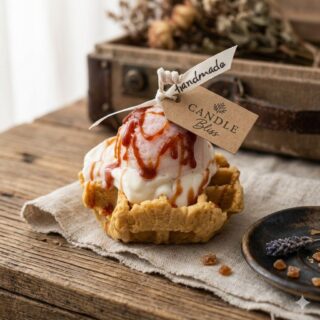 Waffel delight candle