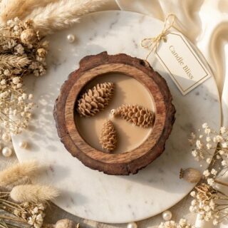 Pine cone set of 3 mold