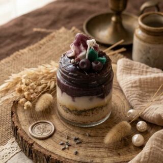 Blueberry Cheesecake Jar candle