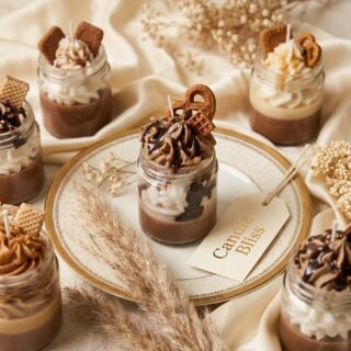 Chocolate fantacy - candle jar