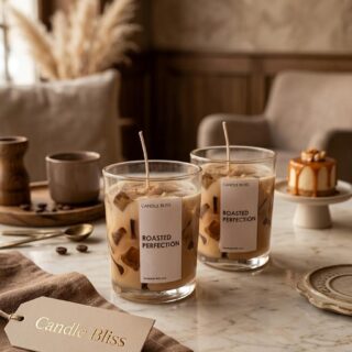 Roasted Perfection - iced coffee latte candle