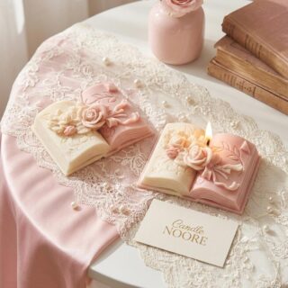 The Bridgeton book of rose candle