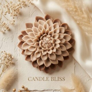 chrysanthmum candle