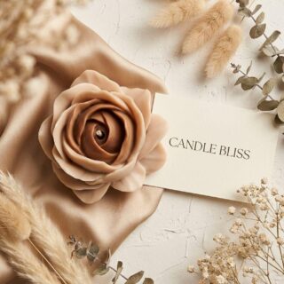 Rose bliss candle