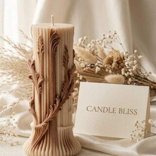 Aesthetic designer candle