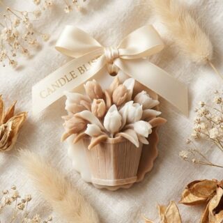 Tulip - planted with love wax sachet