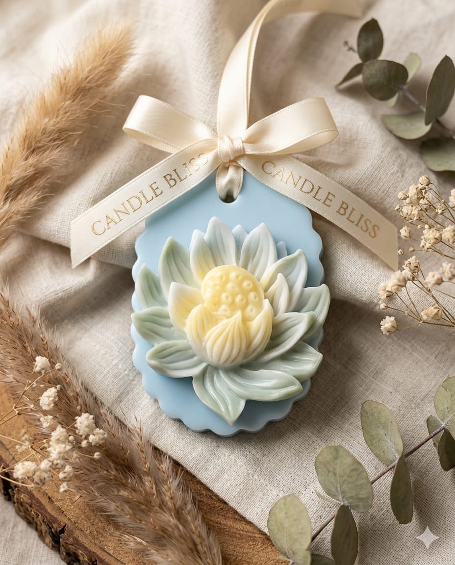Divine lotus wax sachet