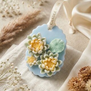 Lotus theme wax sachet