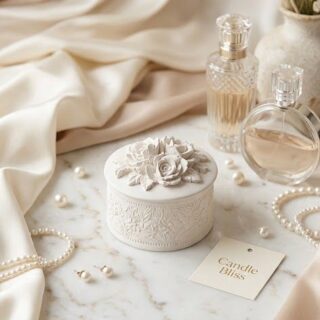 Mix floral exotic trinket box mold