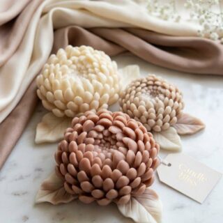 Chrysanthemum candle combo