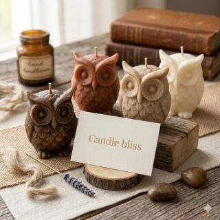 Owl candle - lakshmi ji ka vaahan