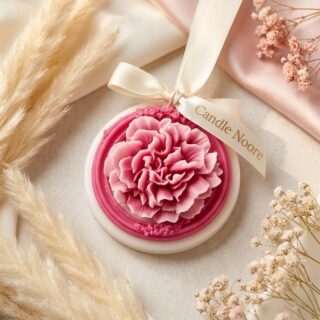 Floral wax sachet