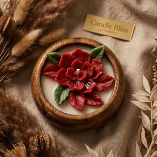 Magnolia flower Candle bowl