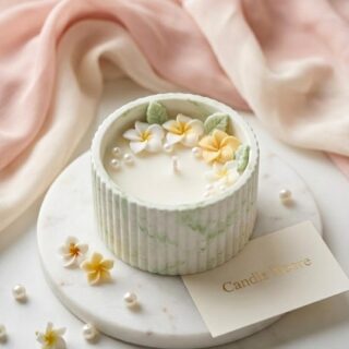 Paradise escape with temple style firangipani flowers