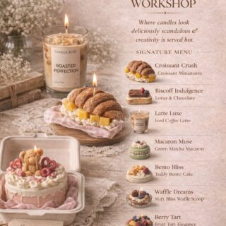 Mumbai Dessert Candle Making masterclass - 17 th may