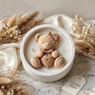 Teddy flat lay large mold