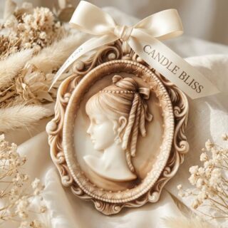 vintage lady - era classsifiled  wax sachet mold