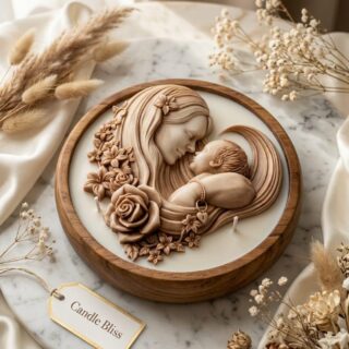 Mothers eternal love candle bowl for mothers day