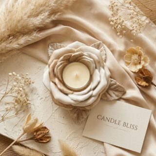 Exclusive Rose tealight holder