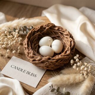 Nest with egg mold