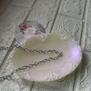 Aluminium chain - 1 meter - anti tarnish - design no .6