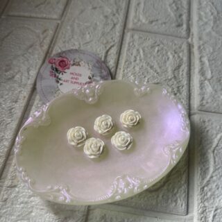Chabacon ROSE pack of 10 -white